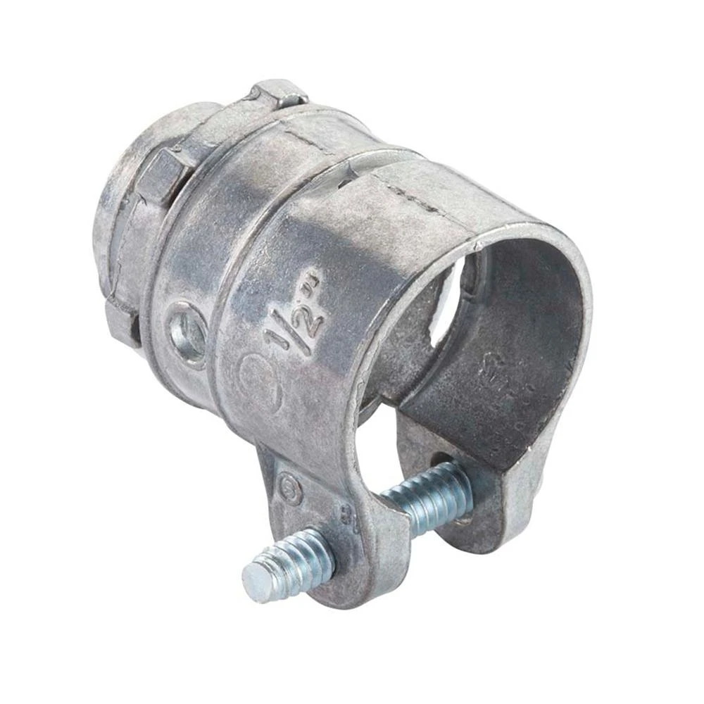 Squeeze Connectors, 3/8 x 1/2-In. Knockout, 3-Pk.