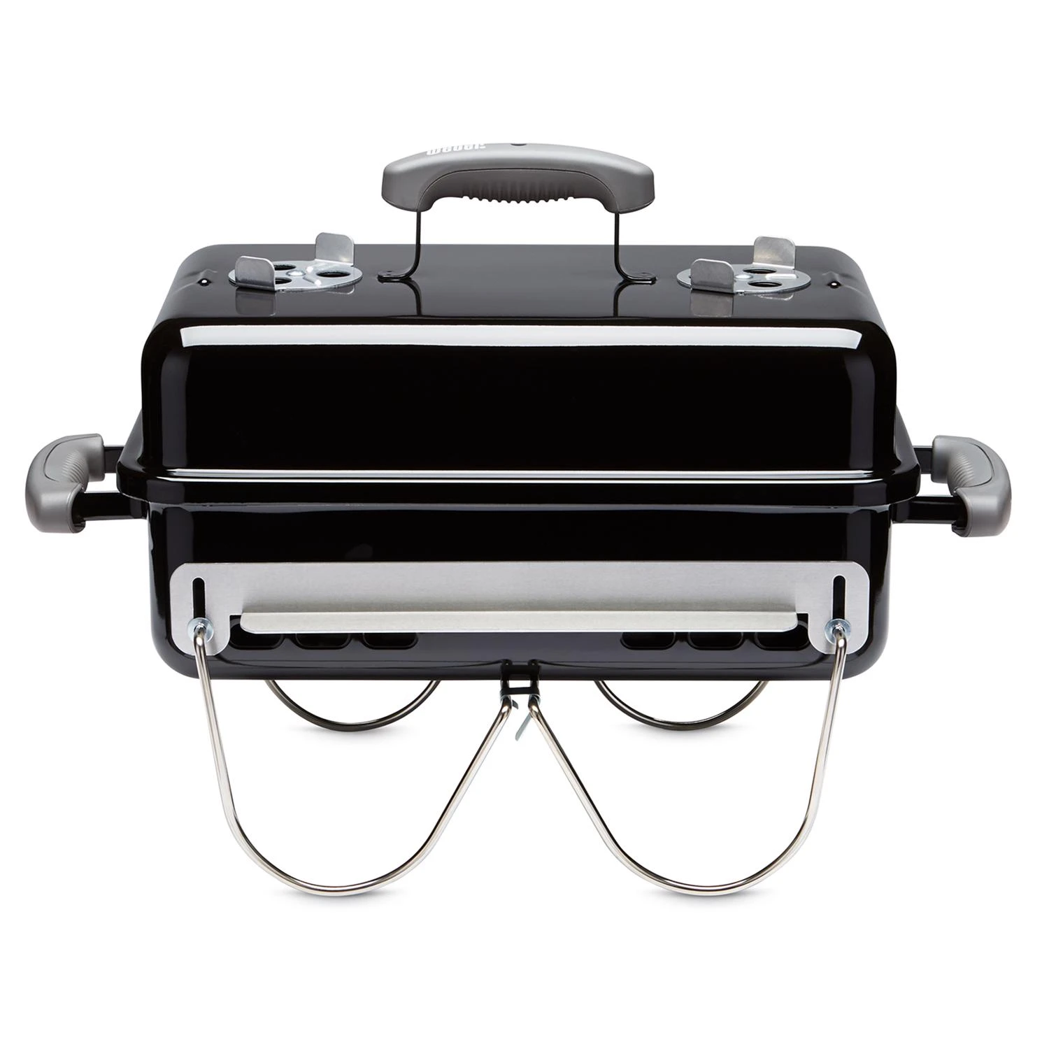 Go-anywhere Portable Charcoal Grill, 160 Sq-in Cooking Surface, Black, Model 121020