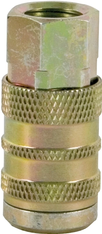 Industrial 6-ball Design 1/4 In. Nptf Coupler - Model Ic-14f
