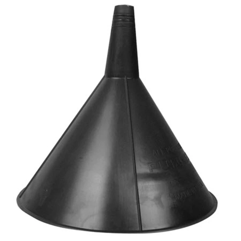 1 Pint Polypropylene All-purpose Funnel With Ribbed Spout