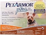 Flea and Tick Prevention For Medium Dogs 5-22-Lbs., 3 Applications