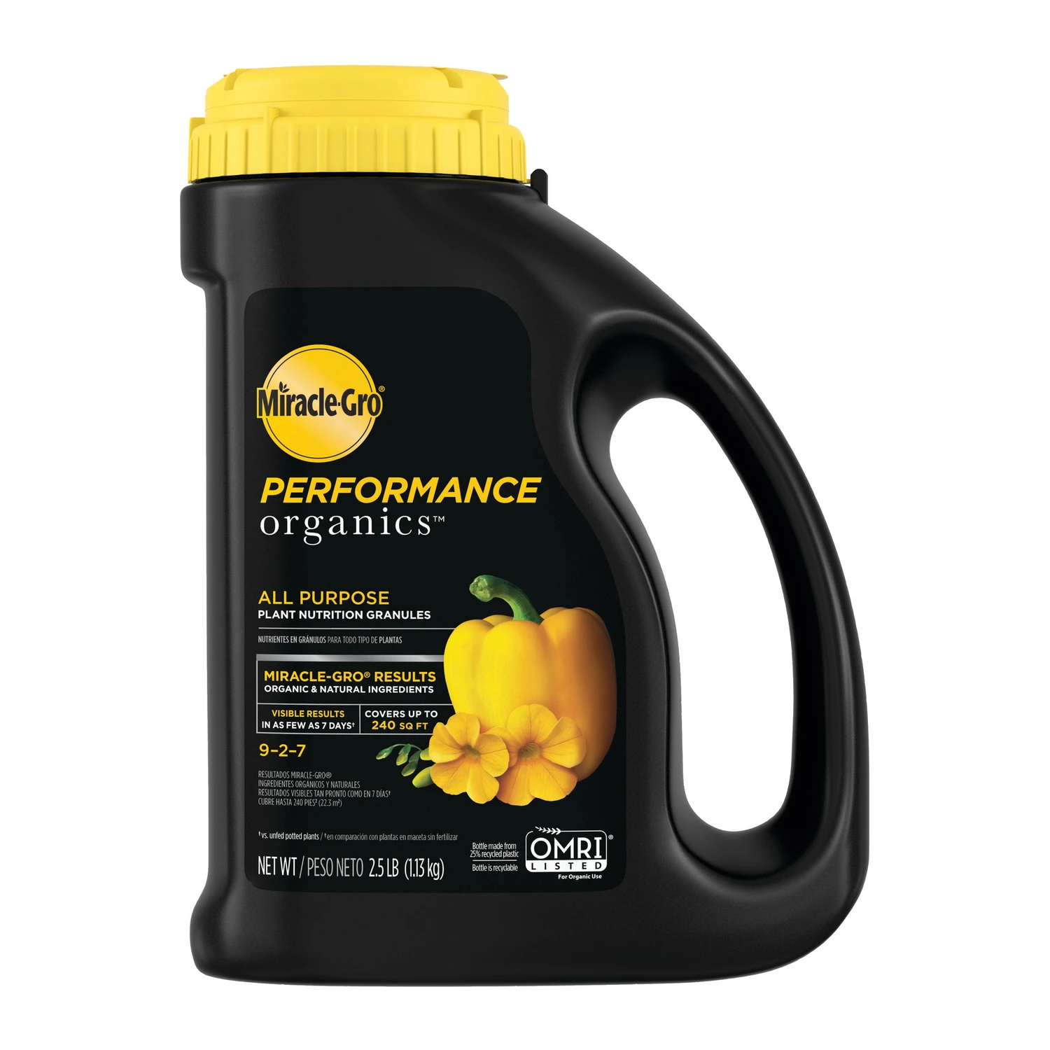 Performance Organics All Purpose Plant Nutrition Granules 2.5 Pounds Covers 360 Square Feet