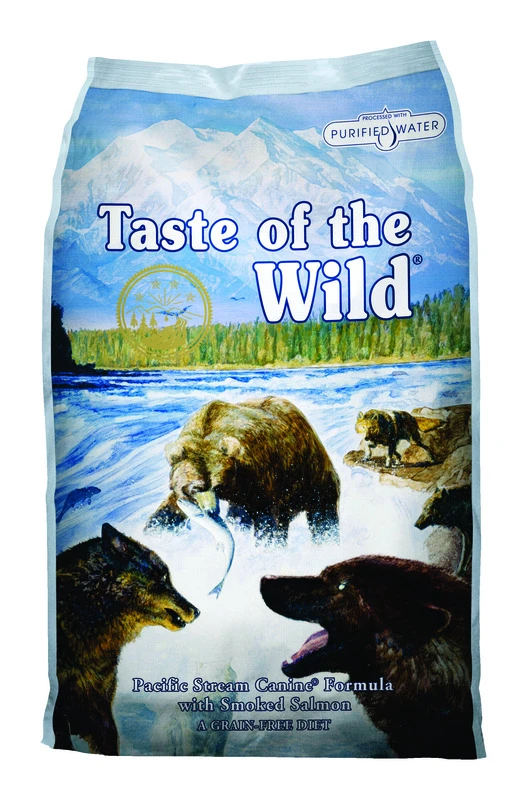 Pacific Stream Salmon Grain-free Dry Dog Food, 30 Pound Bag