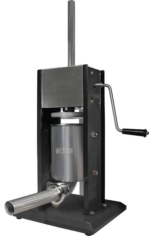 86-0701-w Vertical Sausage Stuffer, 7 Lb Capacity, Stainless Steel Construction