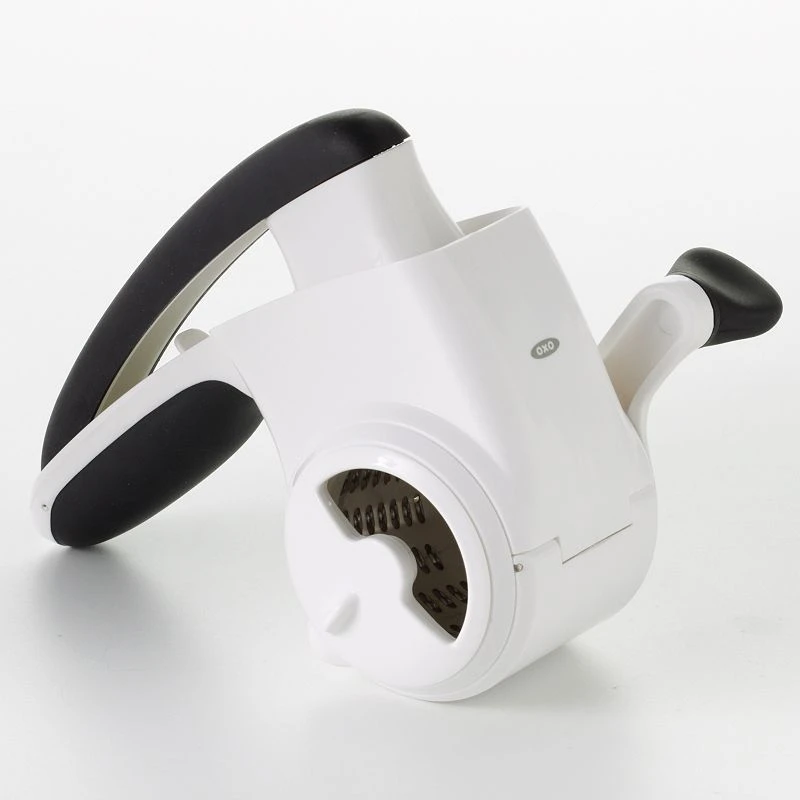 Good Grips Seal & Store Rotary Cheese Grater - Black And White