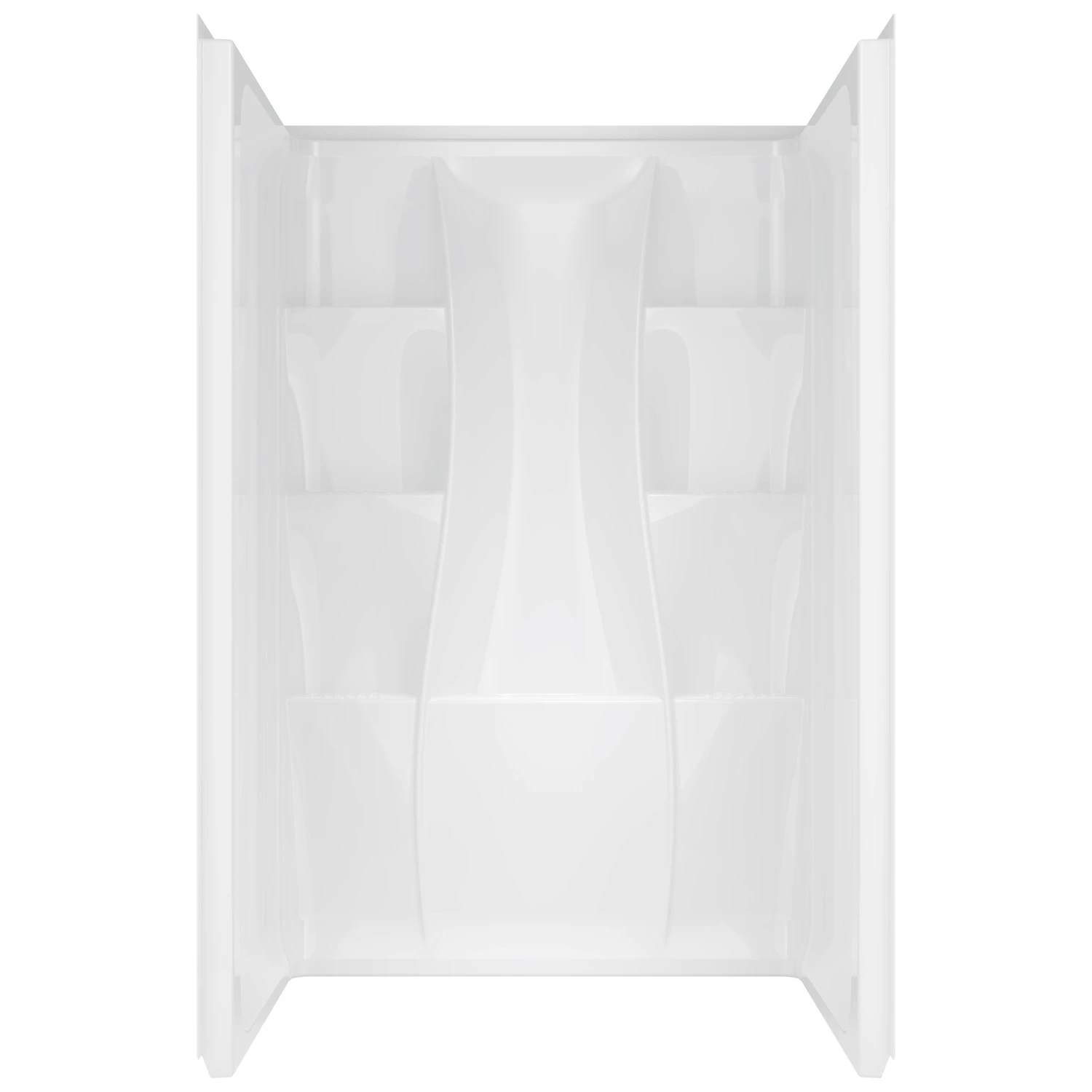 Classic 400 3-piece Shower Wall Set 48 In. X 34 In. In White