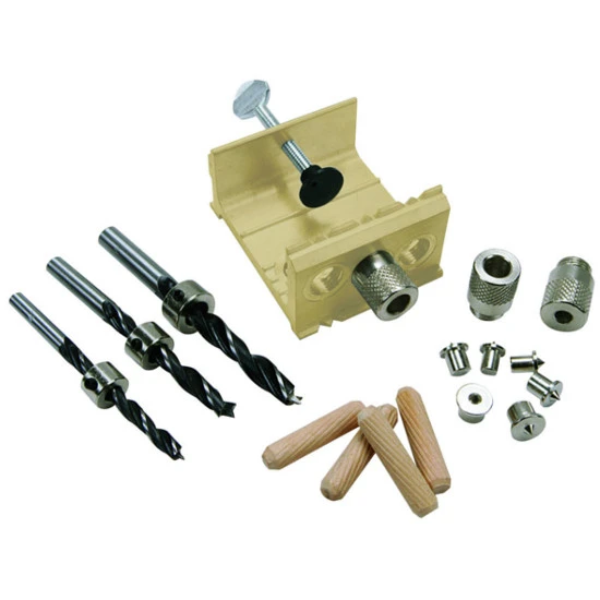 E-z Pro Doweling Jig Kit With Drill Bits And Accessories