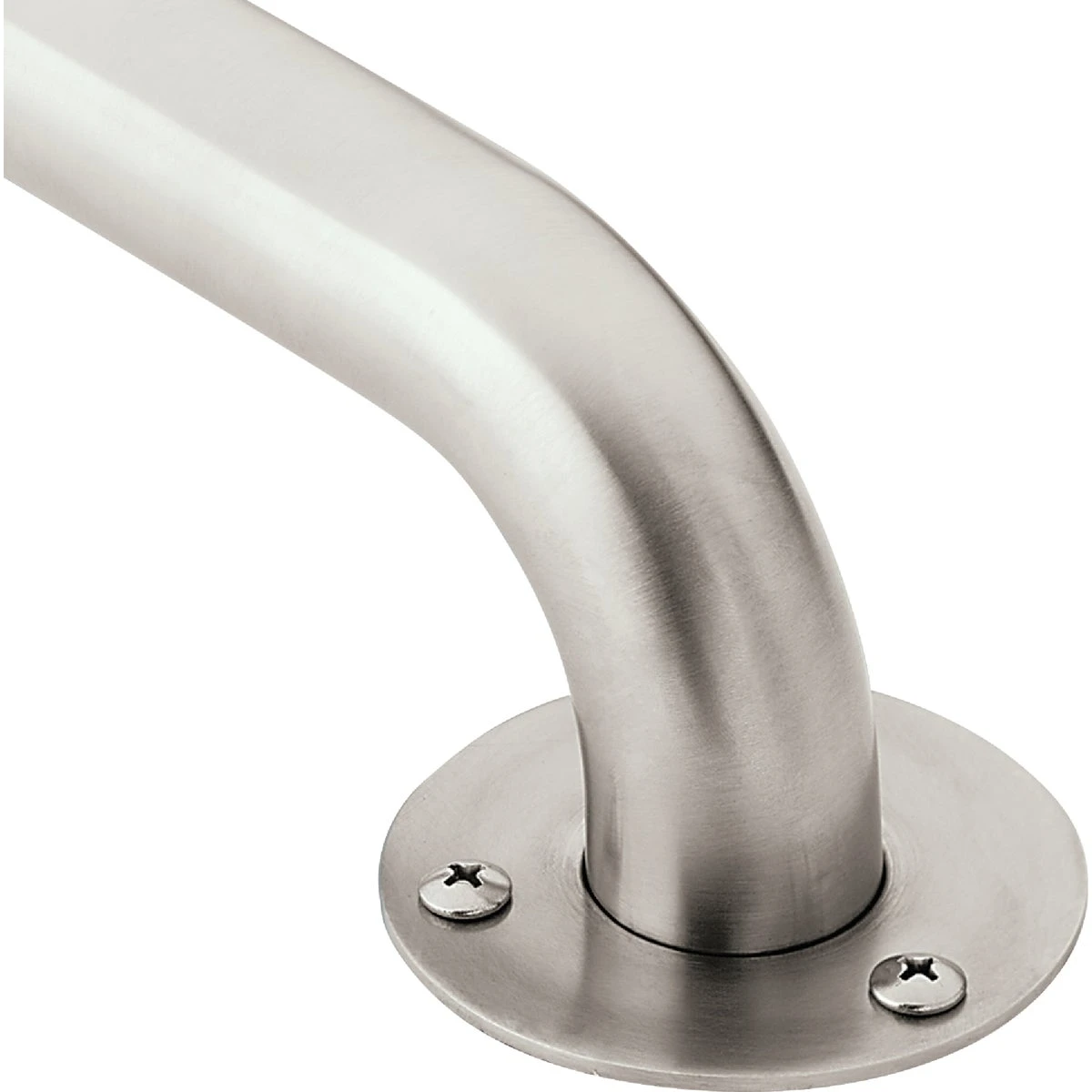 18 In. Exposed Screw Grab Bar, Stainless Steel, 300 Lb Capacity