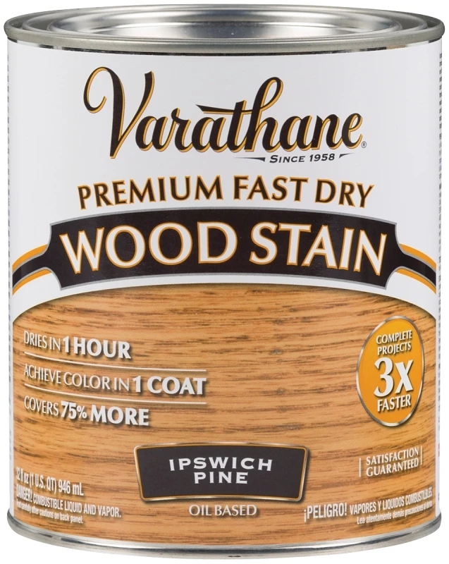 Fast Dry Interior Oil-Based Wood Stain Ipswich Pine 1 Quart