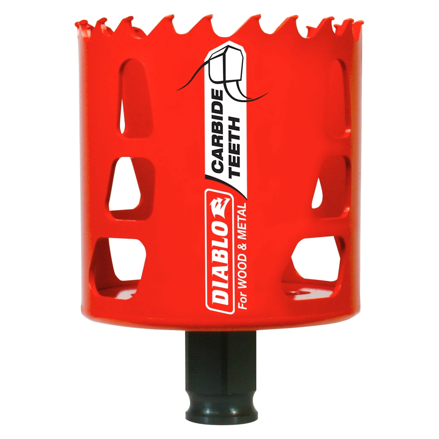 Hole Saw, Carbide-Tipped, 2-9/16-In.
