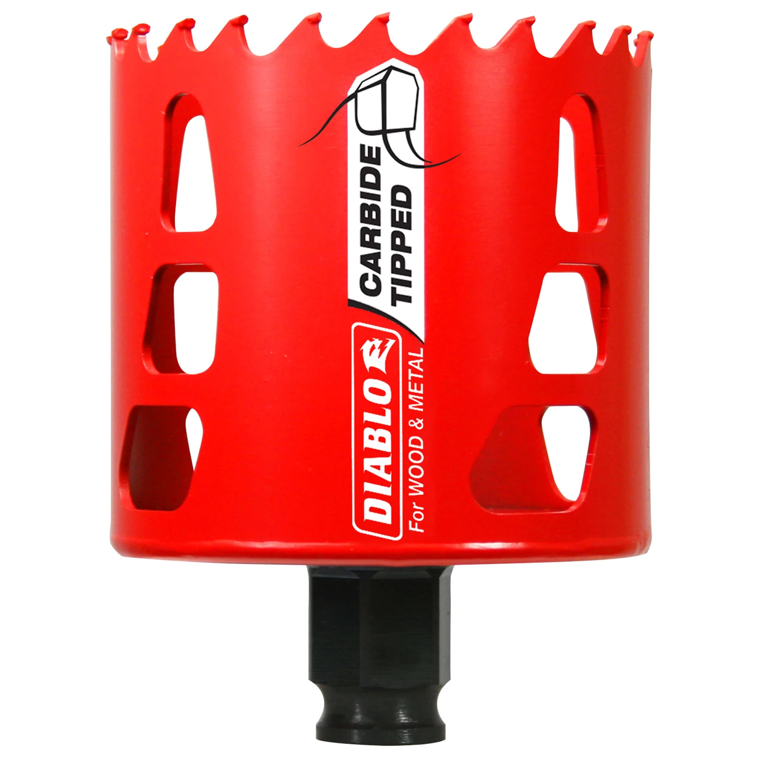 2-3/4 In. Carbide-tipped Hole Saw For Wood And Metal Cutting