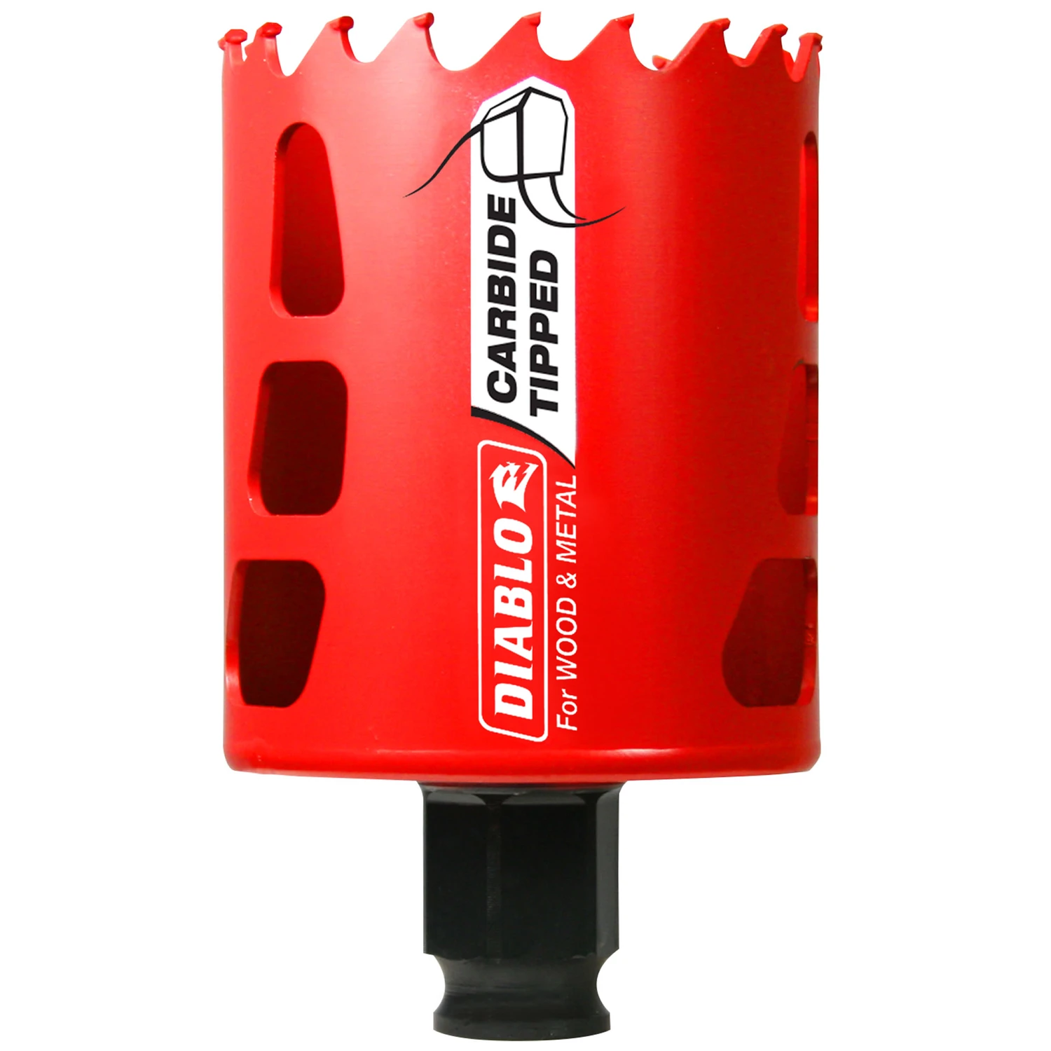 2-1/4 In. Carbide-tipped Hole Saw, 2-3/8 In. Cutting Depth, Model Dhs2250ct