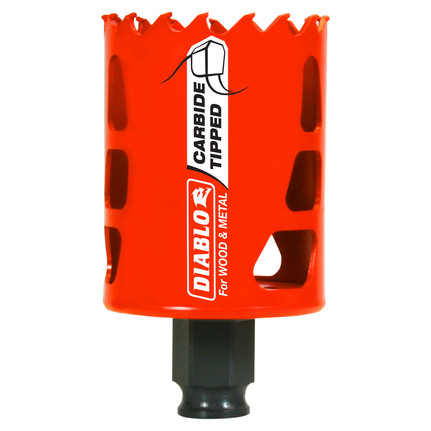 2 In. Carbide-tipped Hole Saw, Model Dhs2000ct, 2-3/8 In. Cutting Depth