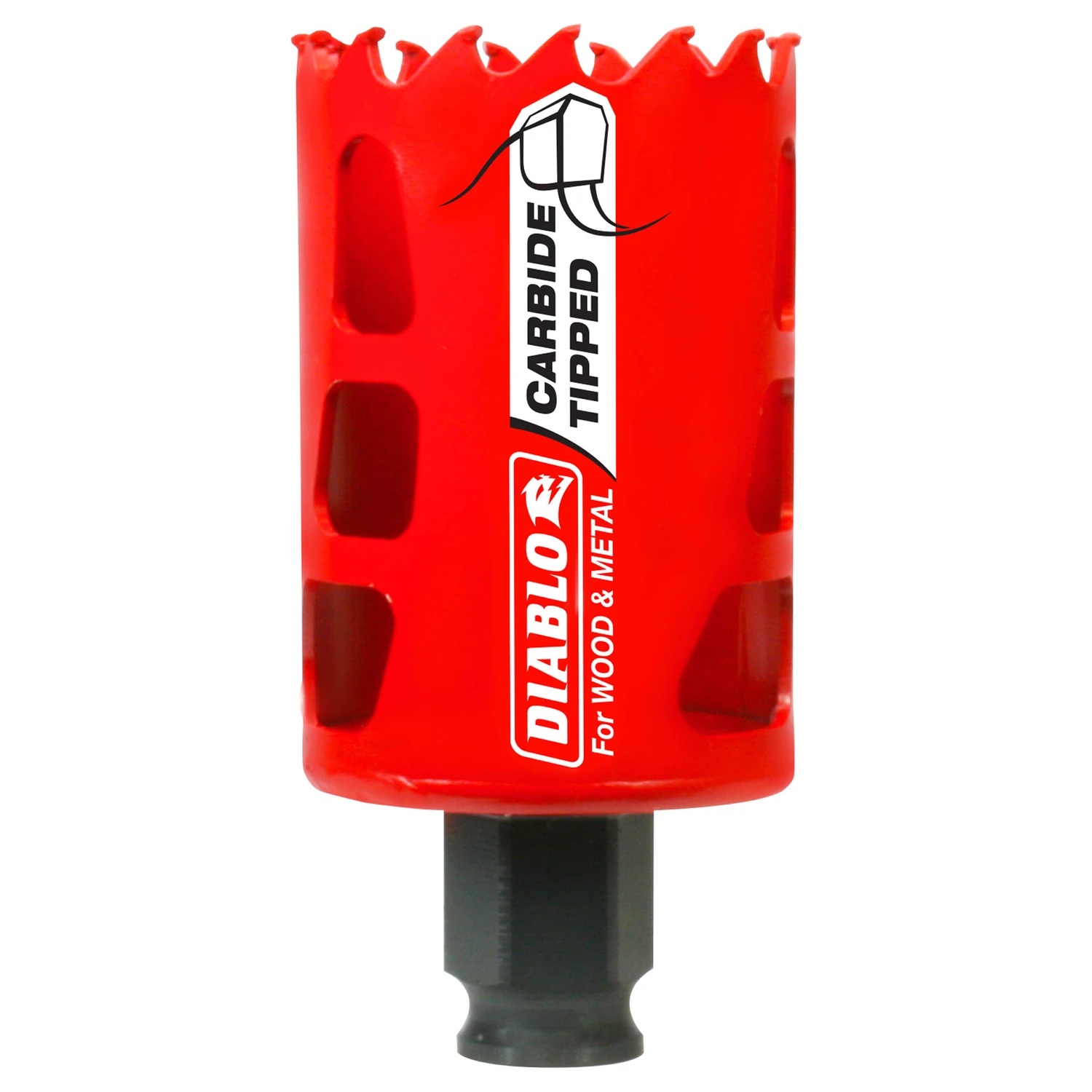 1-3/4 In. Carbide-tipped Hole Saw, 2-3/8 In. Cutting Depth, Individual