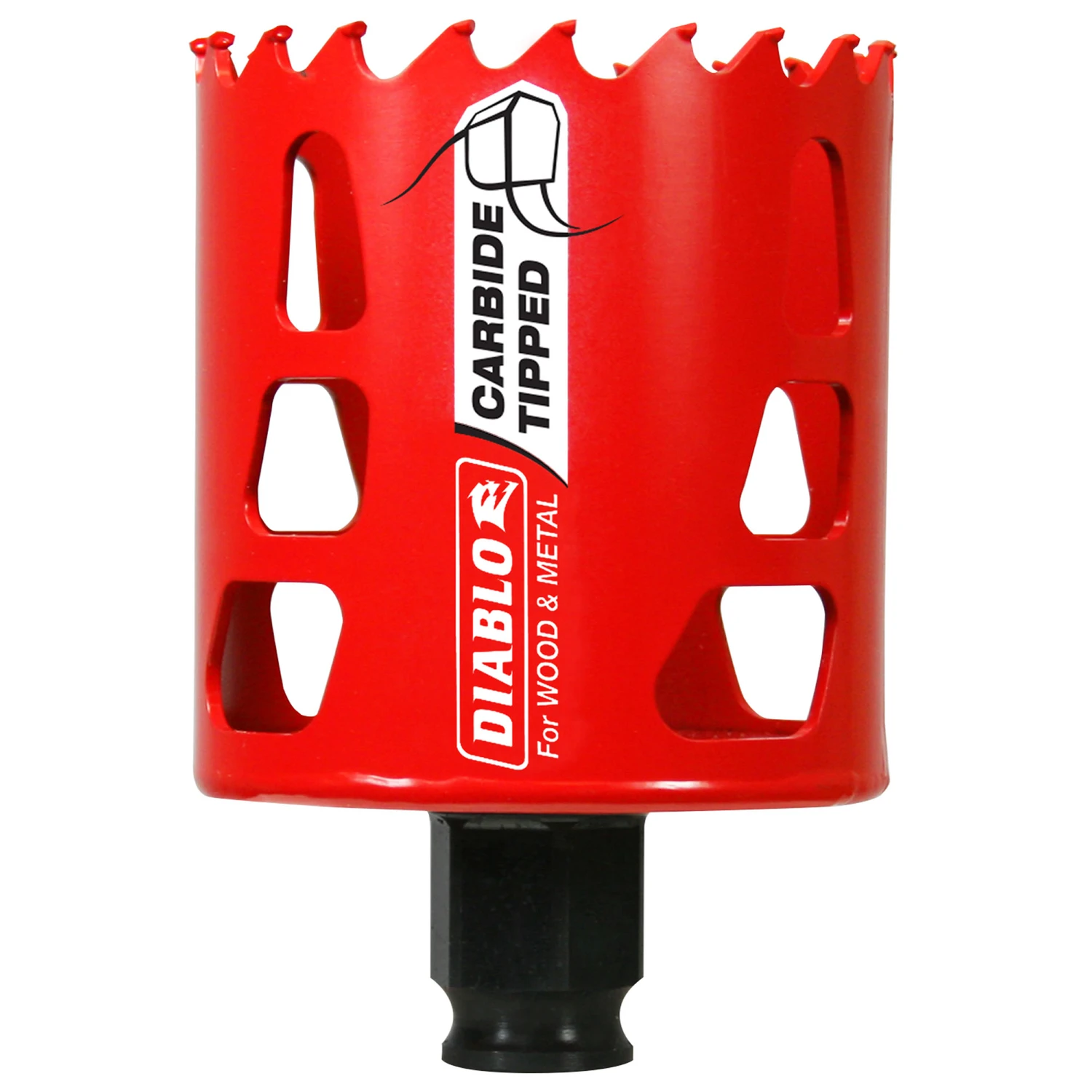 2-3/8 In. Carbide-tipped Hole Saw For Wood And Metal Cutting