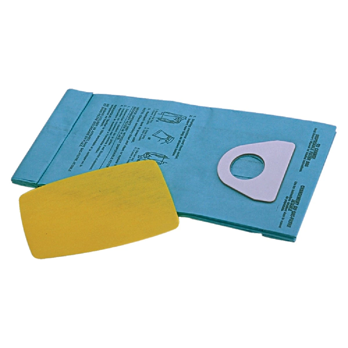 3-Pack Mighty Mini Paper Filter Bag & Secondary Filter