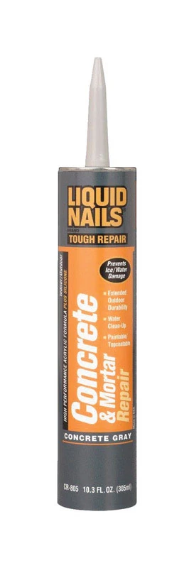 10.3 Oz Concrete Gray Sealant - High Strength Acrylic Compound