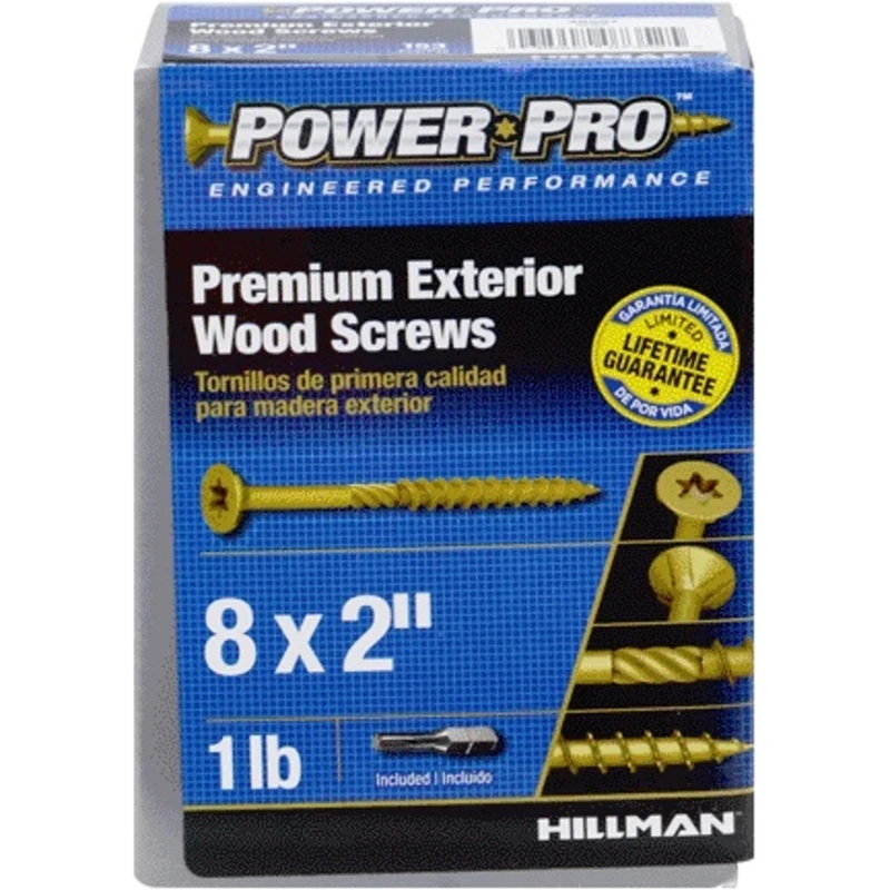 DECK SCREW PP #8X2"