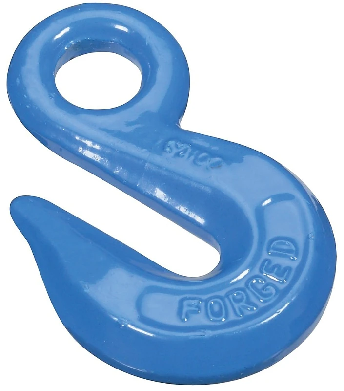 N177-311 Eye Grab Hook, 3/8 In, 5400 Lb Working Load Limit, Steel