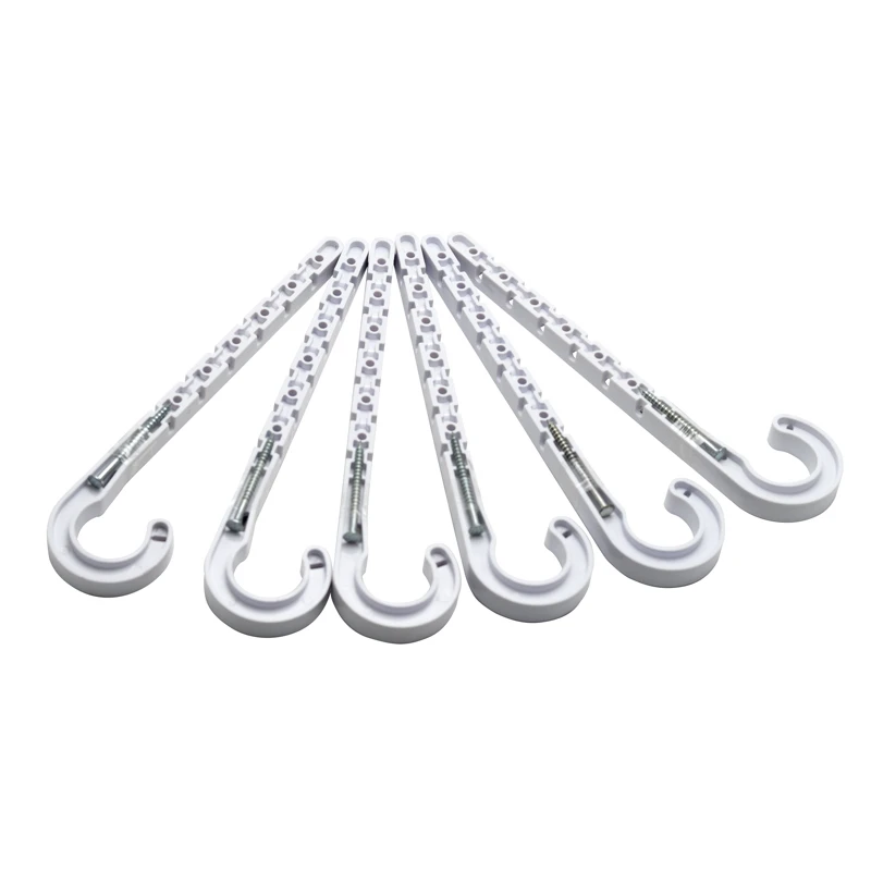 Copper Tube Size Baby J-Hook Pipe Holder, 3/4 x 4 In., 6-Pk.