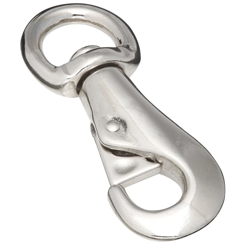 Nickel Bull Snap, 1-1/8 X 5-1/8 In., 550 Lb Working Load Limit