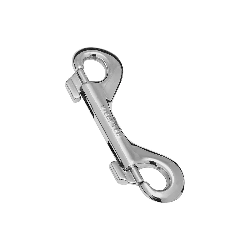N222-687 3-15/16 Inch Nickel Double Bolt Snap, 100 Lb Working Load