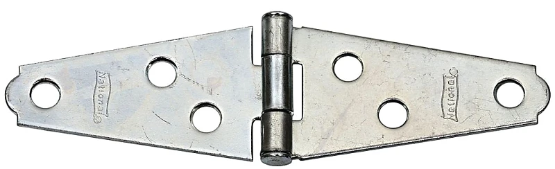 HINGE STRAP STEEL LD 2IN ZINC