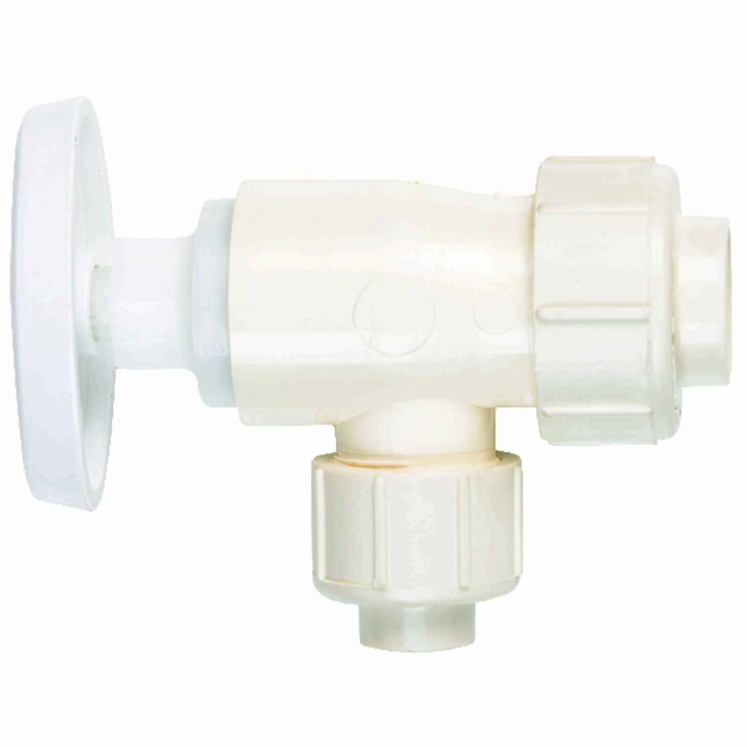 Angle Supply Valve, One Half Inch CPVC by One Quarter Inch