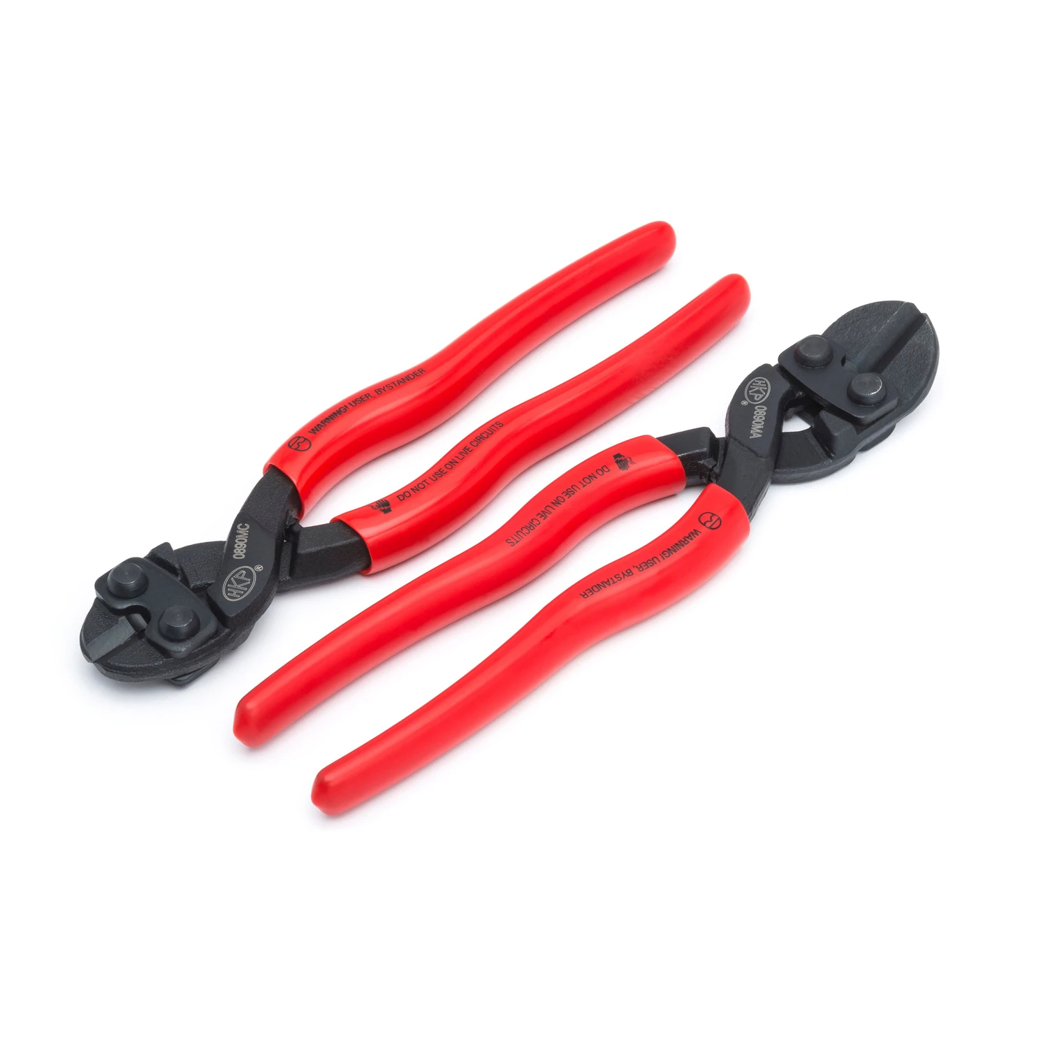 H.K. Porter Compact Bolt Cutter with Center Cut Blades and Plastic Dipped Handles