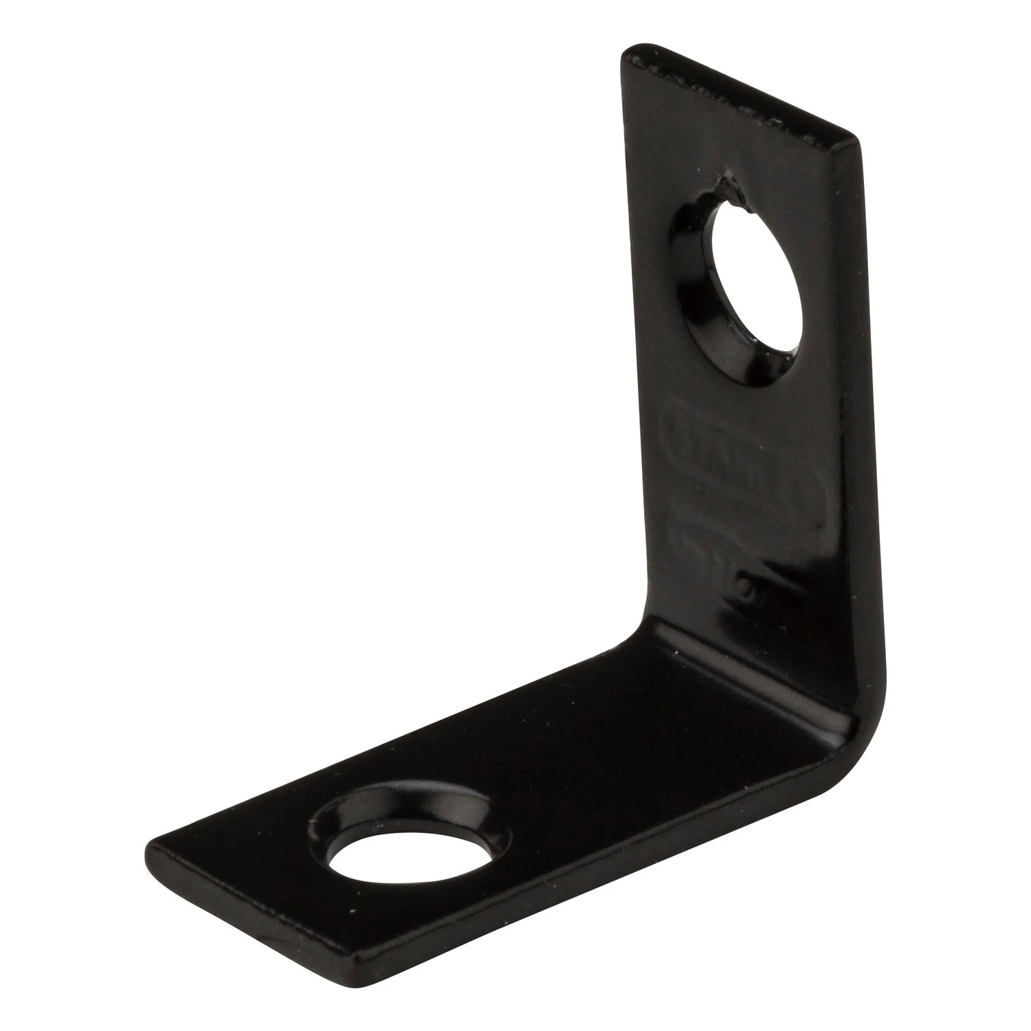 Black Corner Brace Angle Reinforcement, 1/2 Inch by 1 Inch