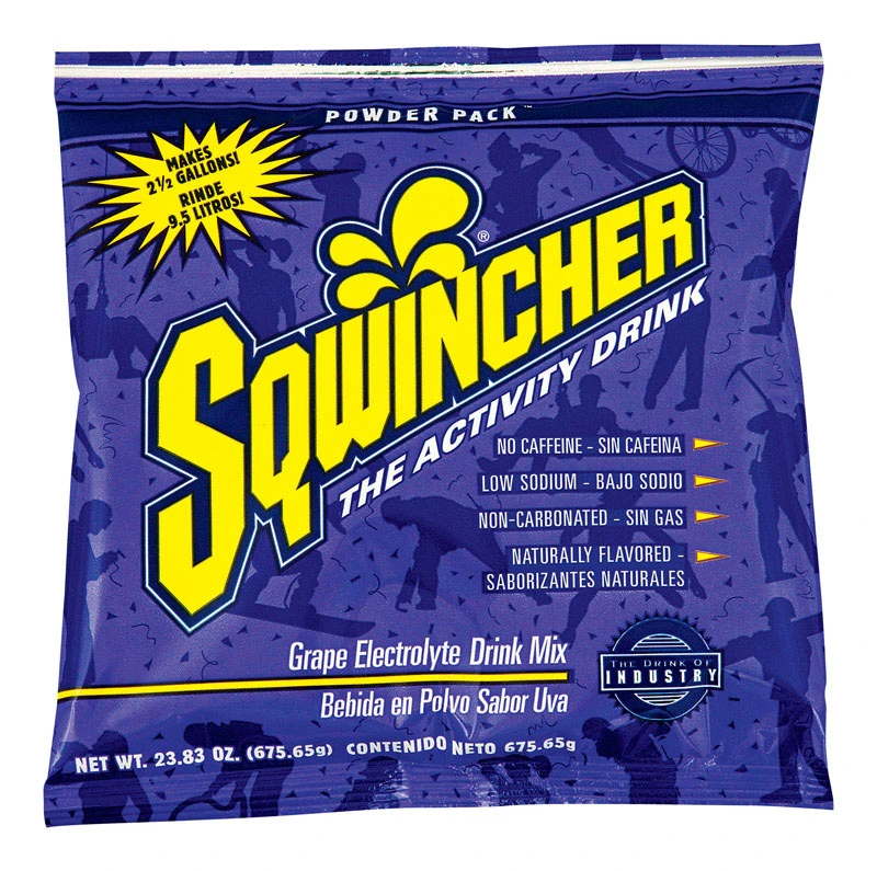 Electrolyte Drink Mix Powder, Grape, Makes 2.5 Gallons
