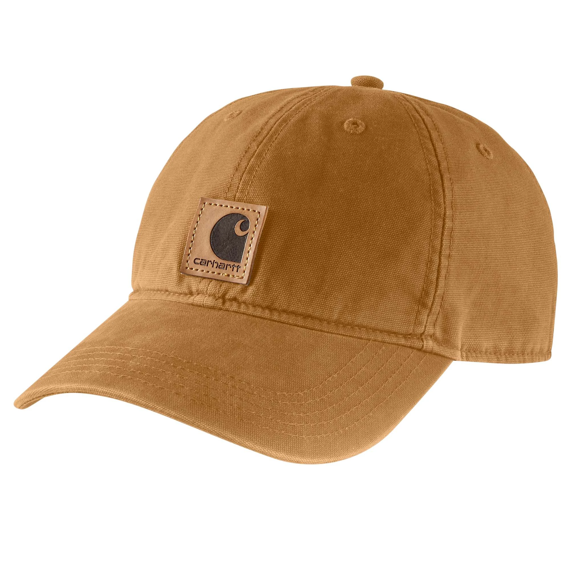 Men's Odessa Cap - 100% Cotton Canvas, Adjustable Fit, Carhartt Brown