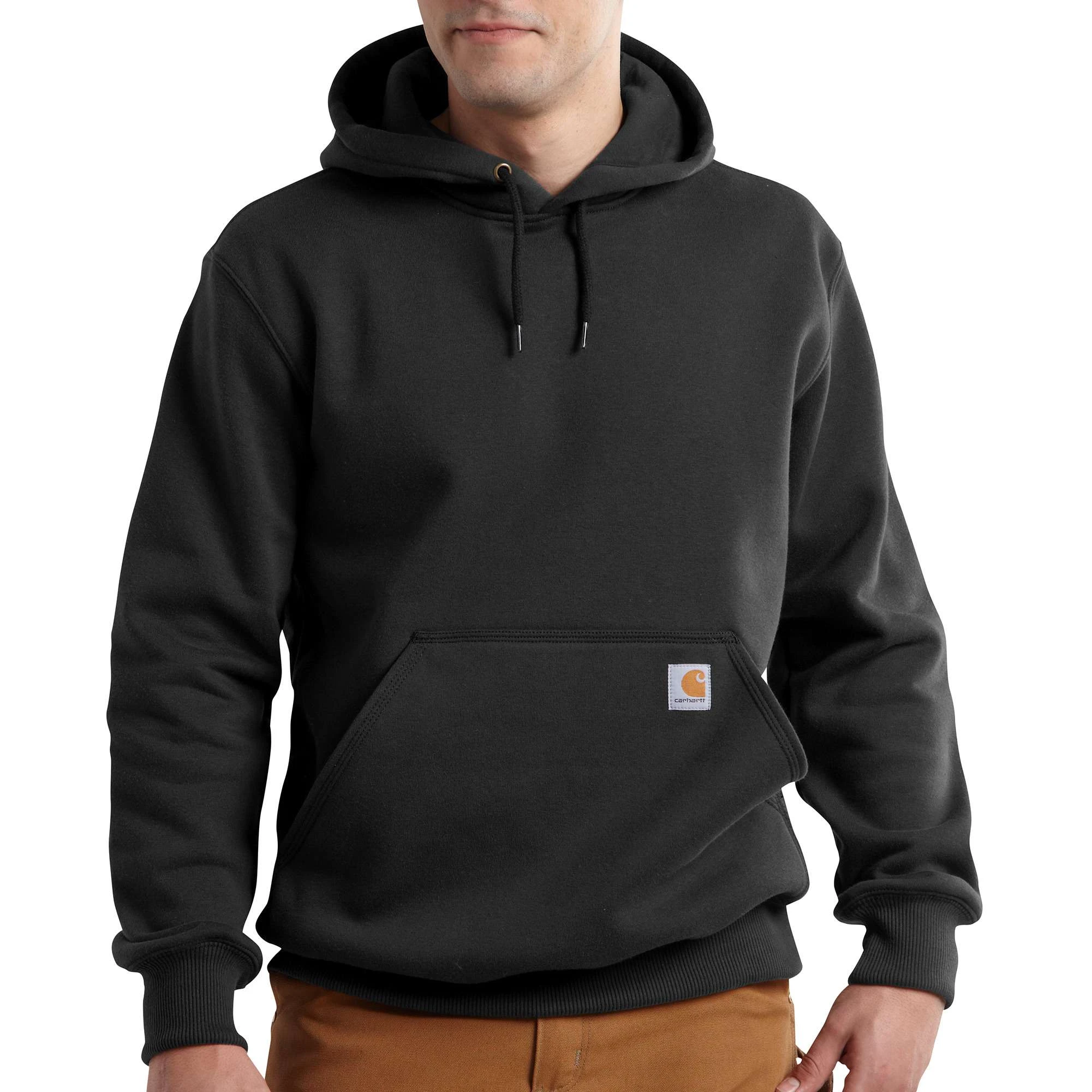 Paxton Heavyweight Hooded Sweatshirt Black Extra Large Size