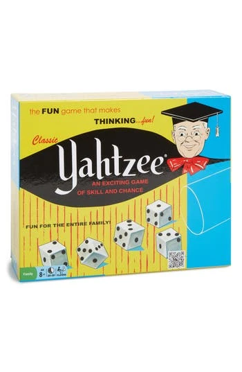 Classic Yahtzee Game - Family Fun Board Game For All Ages