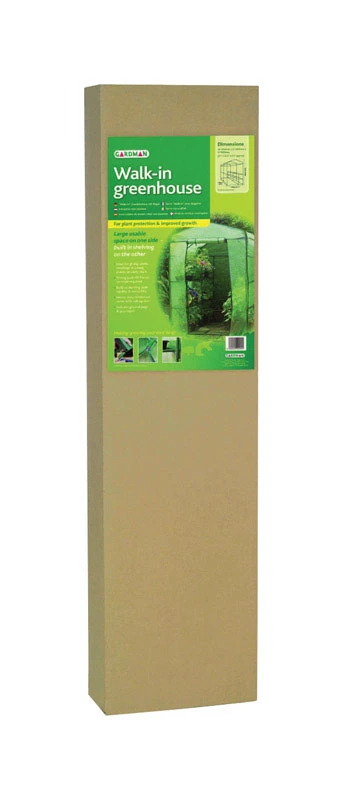 75 In. H X 49 In. W Walk-in Greenhouse With Shelving