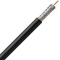 Coleman Cable 920060508 500-foot Rg59/u Coaxial Cable, 22 Awg, Black, 40% Aluminum Braid
