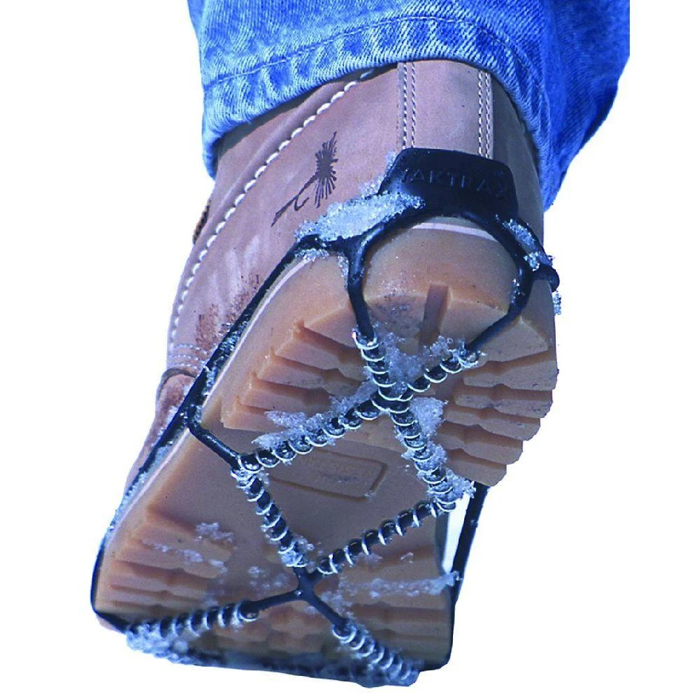 Walk Small Black Polyelastomer Ice Cleat For Men And Women