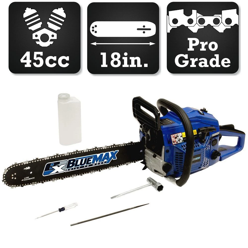 18 Inch 45cc Heavy Duty Gas Chainsaw Model 6595