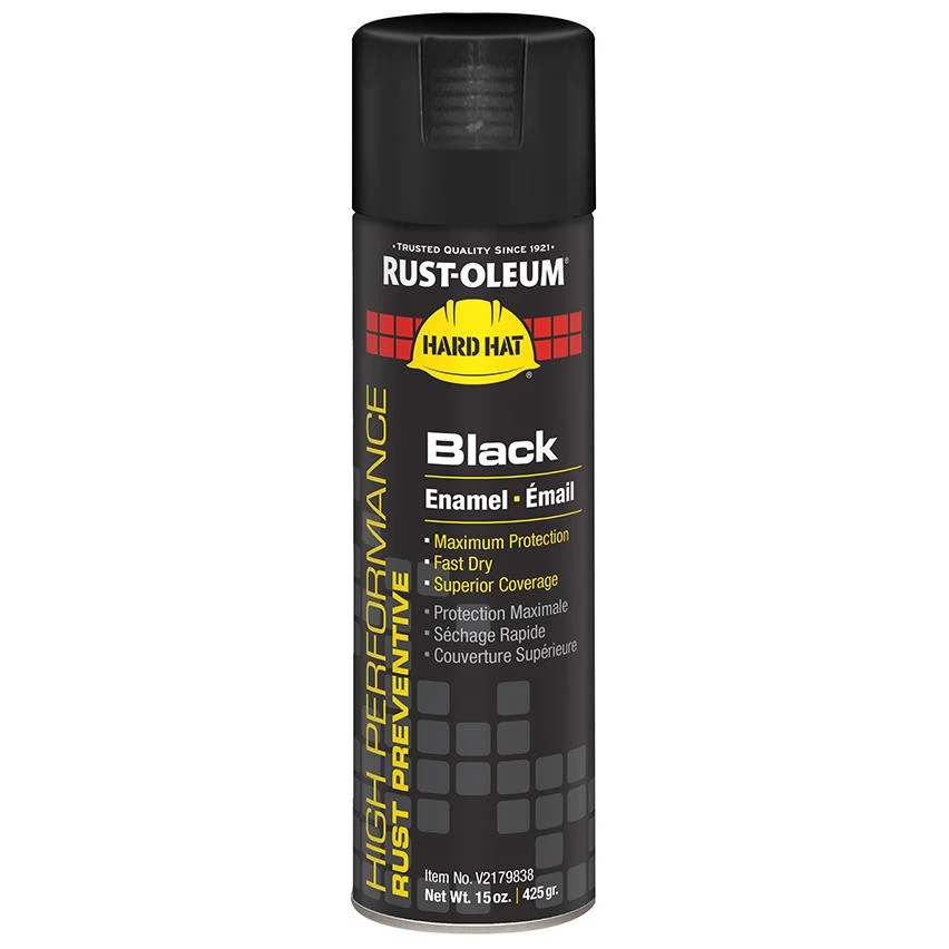High Performance 15 Oz Black Gloss Spray Paint - V2179838