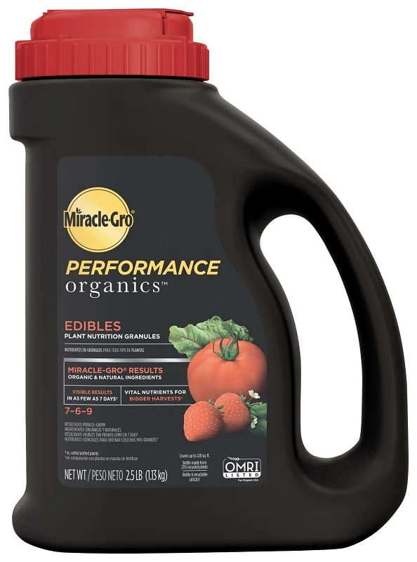 2.5 Lb. Edibles Plant Nutrition Granules, N-p-k 7-6-9