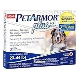 Flea and Tick Protection For Medium Dogs 23-44-Lbs., 3-Month Supply