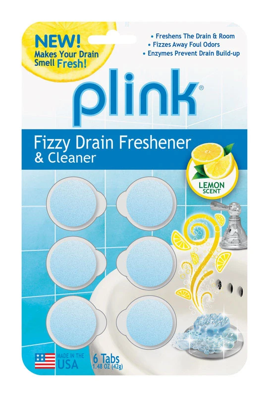 Plink Tablet Drain Freshener and Cleaner 6 ct