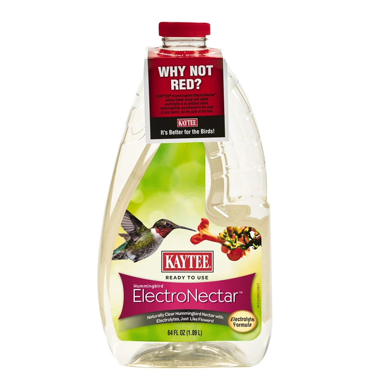 Kaytee ElectroNectar Hummingbird Sucrose Nectar 64 oz