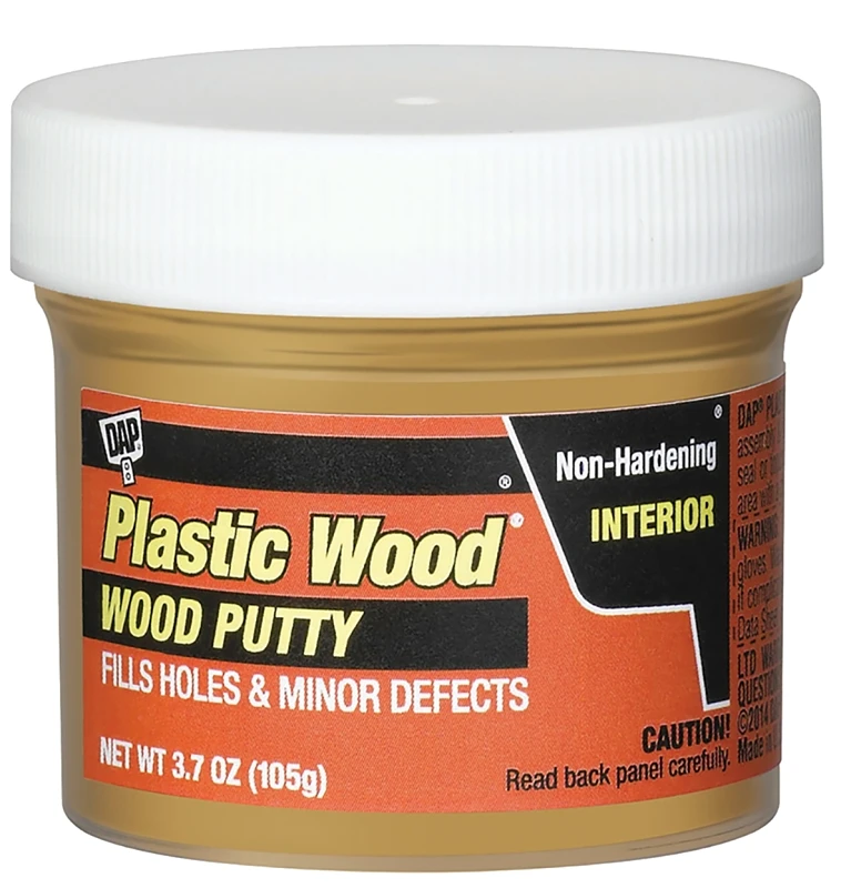 Smooth Finishing Putty Light Oak 3.7 Ounce Tube for Wood Repair