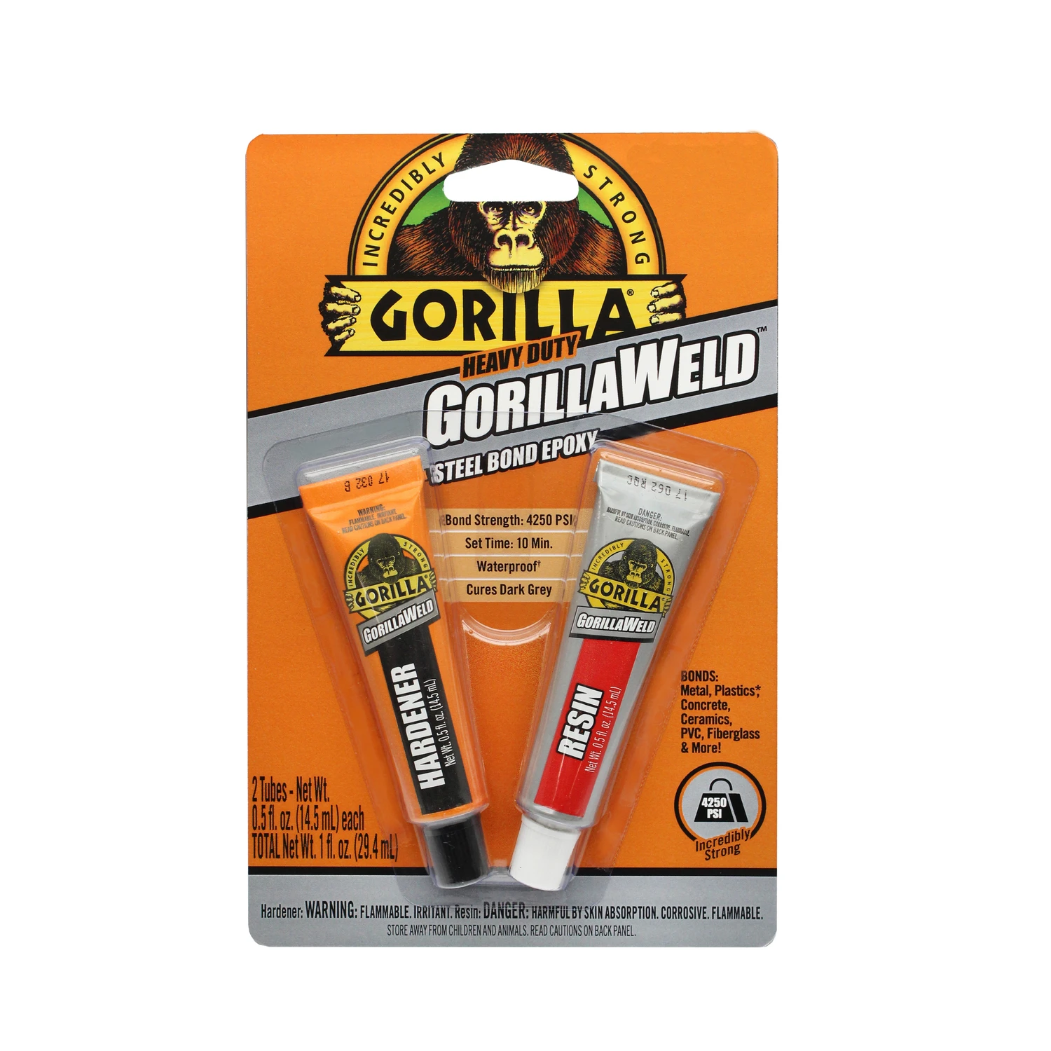 Weld 0.5 Oz. Heavy-duty Steel Bond Epoxy - High Strength Adhesive