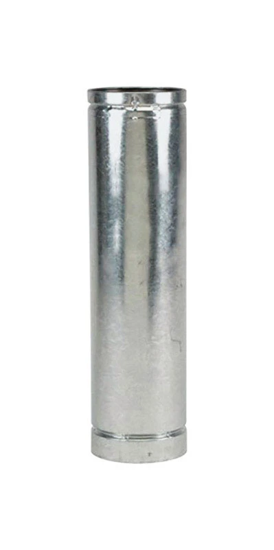 4 In. Diameter X 12 In. Length Stainless Steel Pellet Stove Pipe