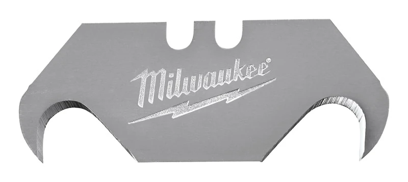 Milwaukee Micro Carbide Metal Roofing Hook Utility Blade 2-3/8 in. L 5 pc