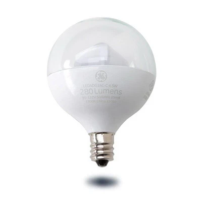 Satco 15W Equivalent Soft White G16.5 Medium LED Decorative Globe Light Bulb
