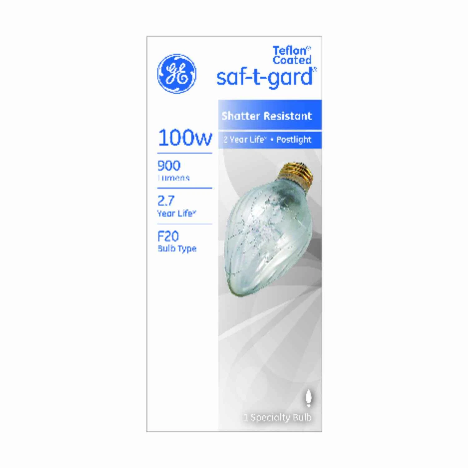 GE Saf-T-Gard 100 watts A15 Incandescent Bulb 900 lumens Soft White Specialty 1 pk