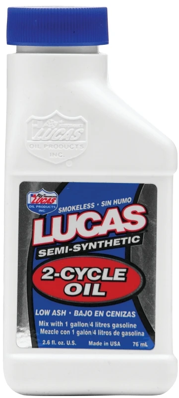 High Performance Semi-Synthetic Two Cycle Engine Oil, 2.6 Ounce Bottle